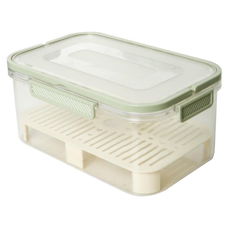 Portable Drainable Food Storage Containers