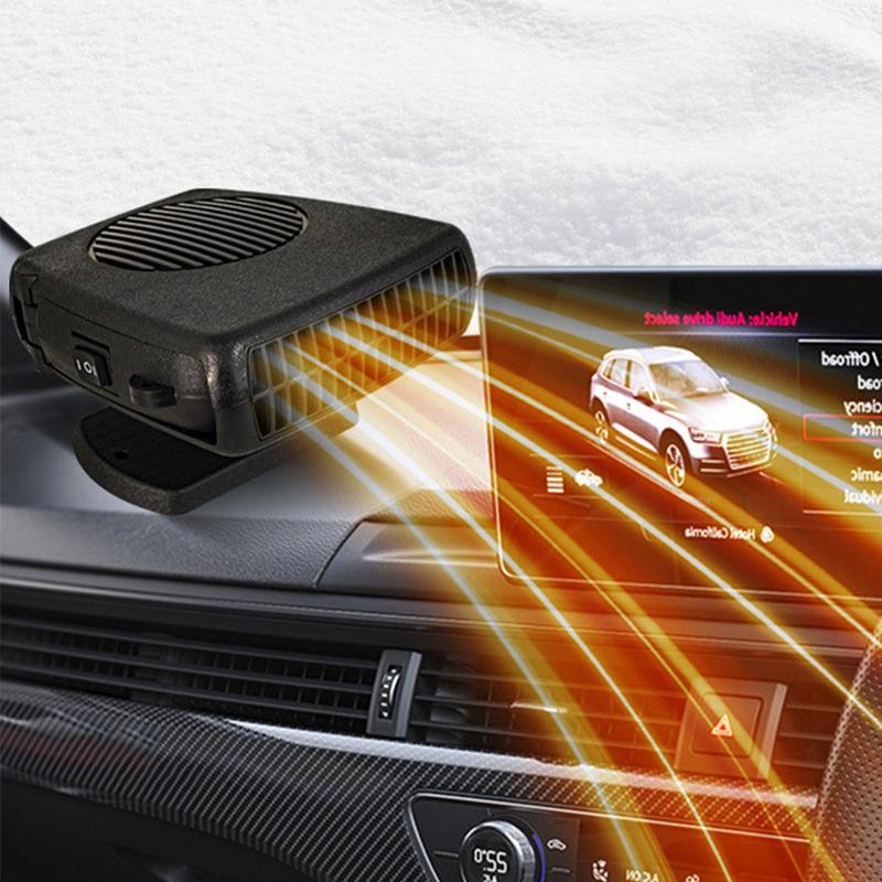 Portable Heater For Car Windshield Defroster Rotatable Car Air Heater Car Plug-In Heater Versatile Windshield Heater For Car
