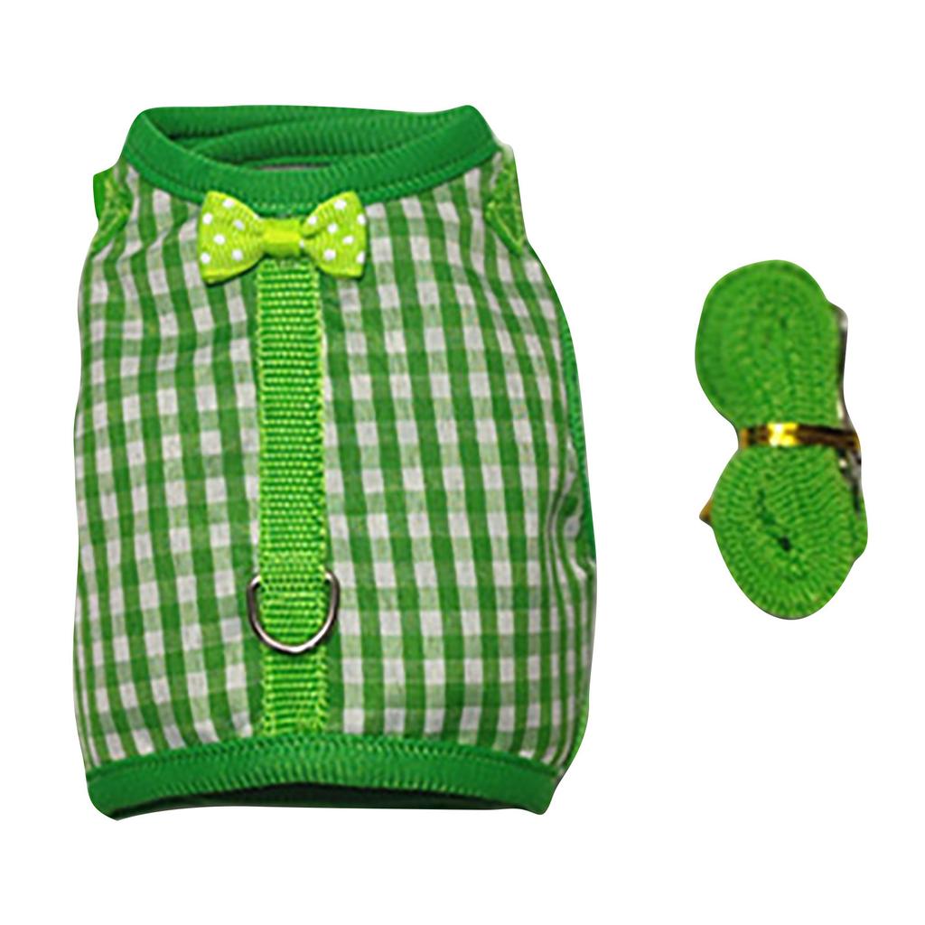 Kleintierkleidung Frettchen Zugleine Meerschweinchen Brust Rücken Meerschweinchen Weste Zugleine Seil Brust Rücken