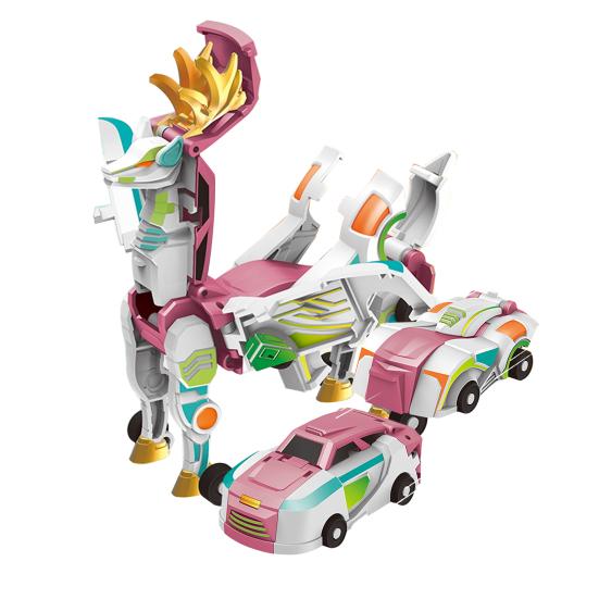 Transformable Flying Dragon Deformation Mini Transforming Dragon Educational 2-In-1 Car Toy Collision Vehicle Toy Toddlers
