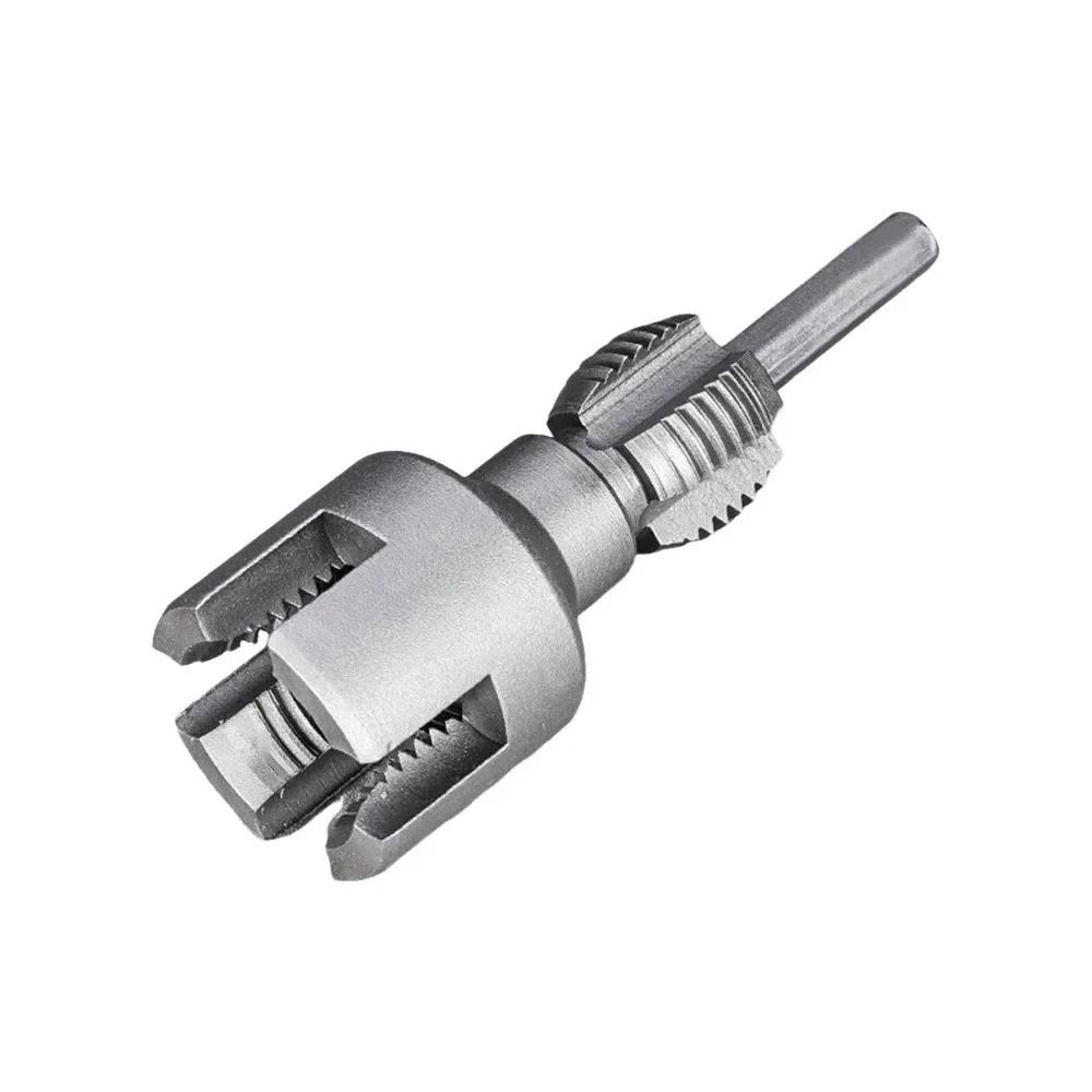 4/6 Points Pvc Pipe Threader Kit Internal/External Thread Fast Thread Tap PPR Water Pipe Opener Tap Waterpipe Tapping Tool