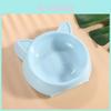 Cute Cat-shaped Pet Bowl Round Dog And Cat Feeding Bowl With Leak-proof And Anti-tipping Features Perfect For Pet Food And Water