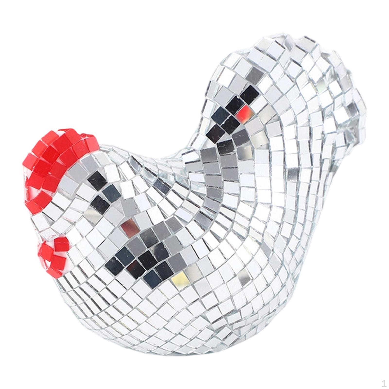 

Figurine Decorative Sphere Reflective Glass Mirror Modern Art Shock Resistant Suitable for silvery