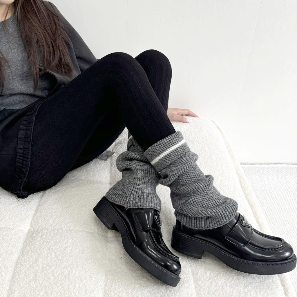 150g Autumn Winter Vertical Striped Tights Women Vintage Thermal Light Slimming Simple Versatile Pantyhose Underwear Leggings