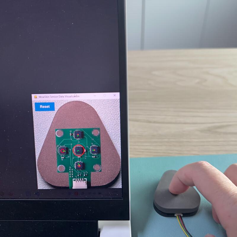 WOWROBO AnySkin Smart Tactile Robot Skin