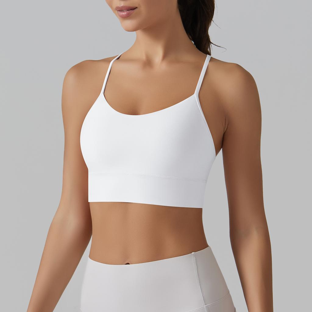 Nessaj Beauty Back Yoga Bra Fashion Sports Underwear Running Fitness Vest