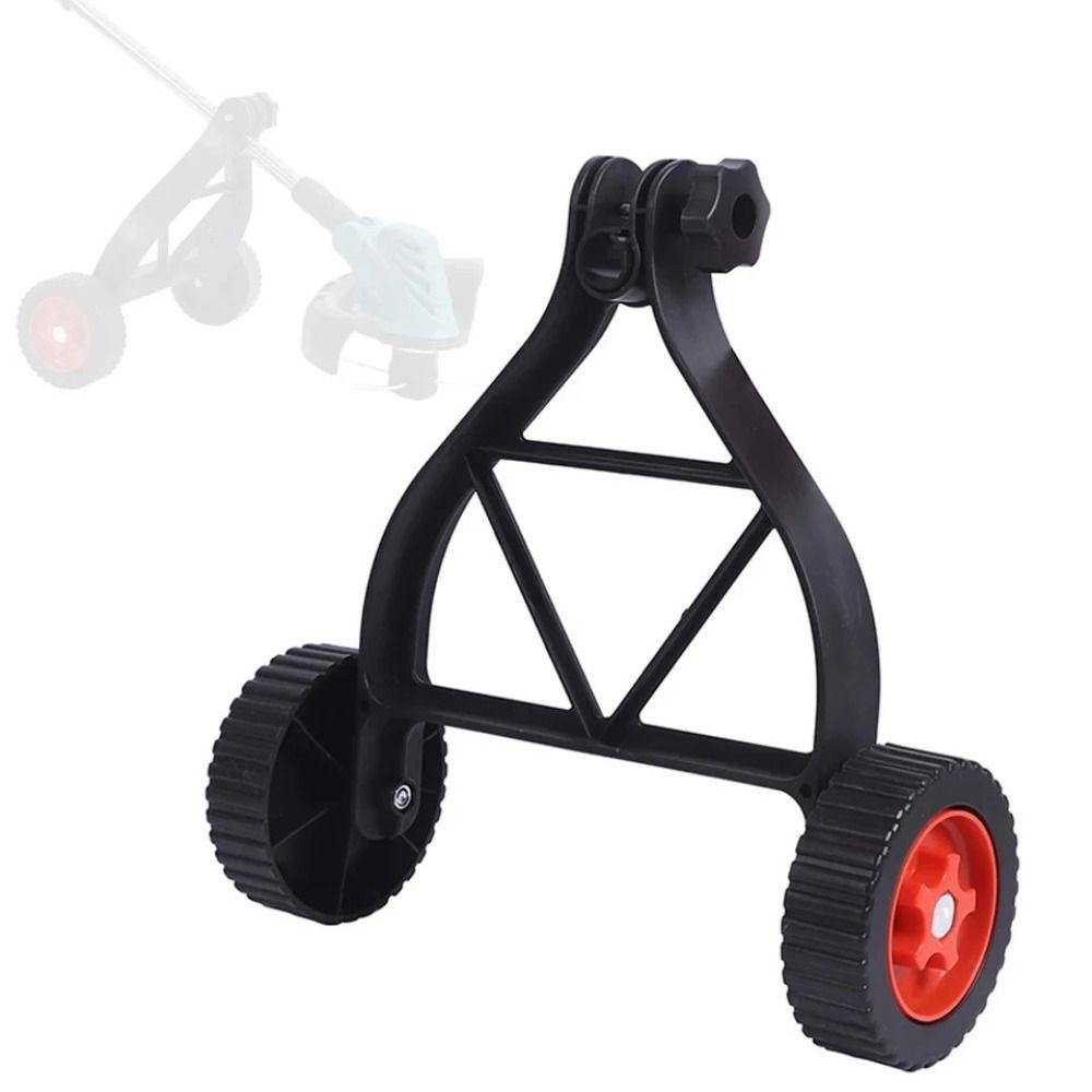 

Portable Mower Wheels Flexible Lawn Mower Auxiliary Wheel Mower Double Wheel Bracket Weed чёрный