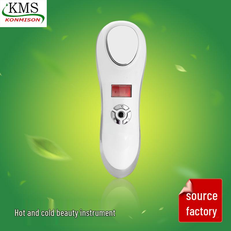 Dual-Use Hot & Cold Ultrasound Beauty Device for Skin Rejuvenation and Facial Treatment