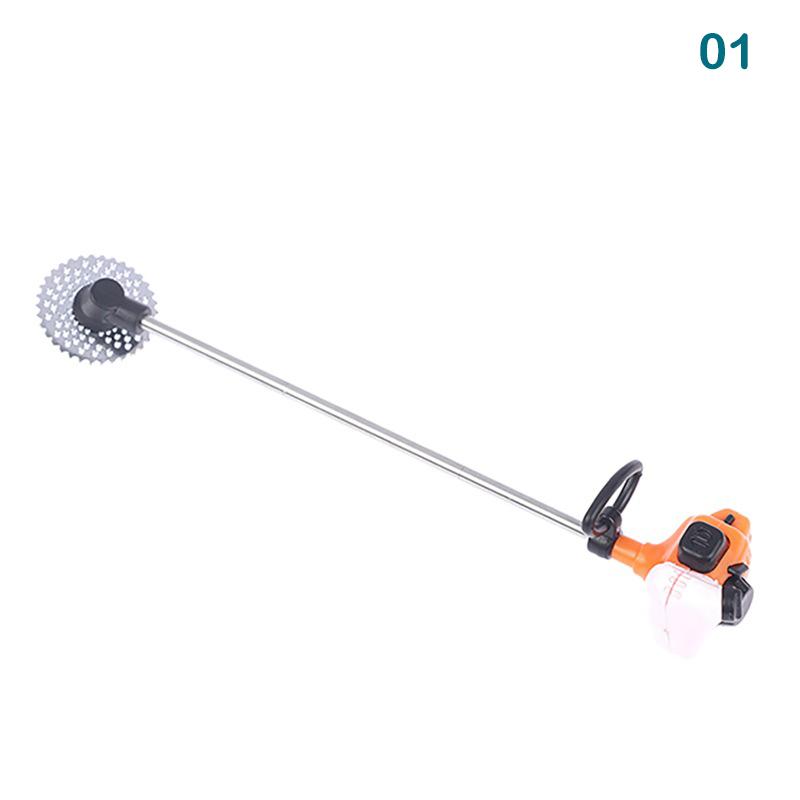 1 Stück 1:12 Puppenhaus Miniatur Kettensäge Rasenmäher Modell Simulation Reparaturwerkzeug