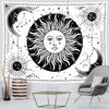 VIKAMA Dark Starry Sky Moon Tapestry Dreamlike Star And Moon Element Tapestry Bedroom Headboard InstagramStyle Decor Tapestry