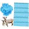 100pcs Convenient Sheep Ear Tags Multi-color Goat Ear Tags  Ear Tags for Goats