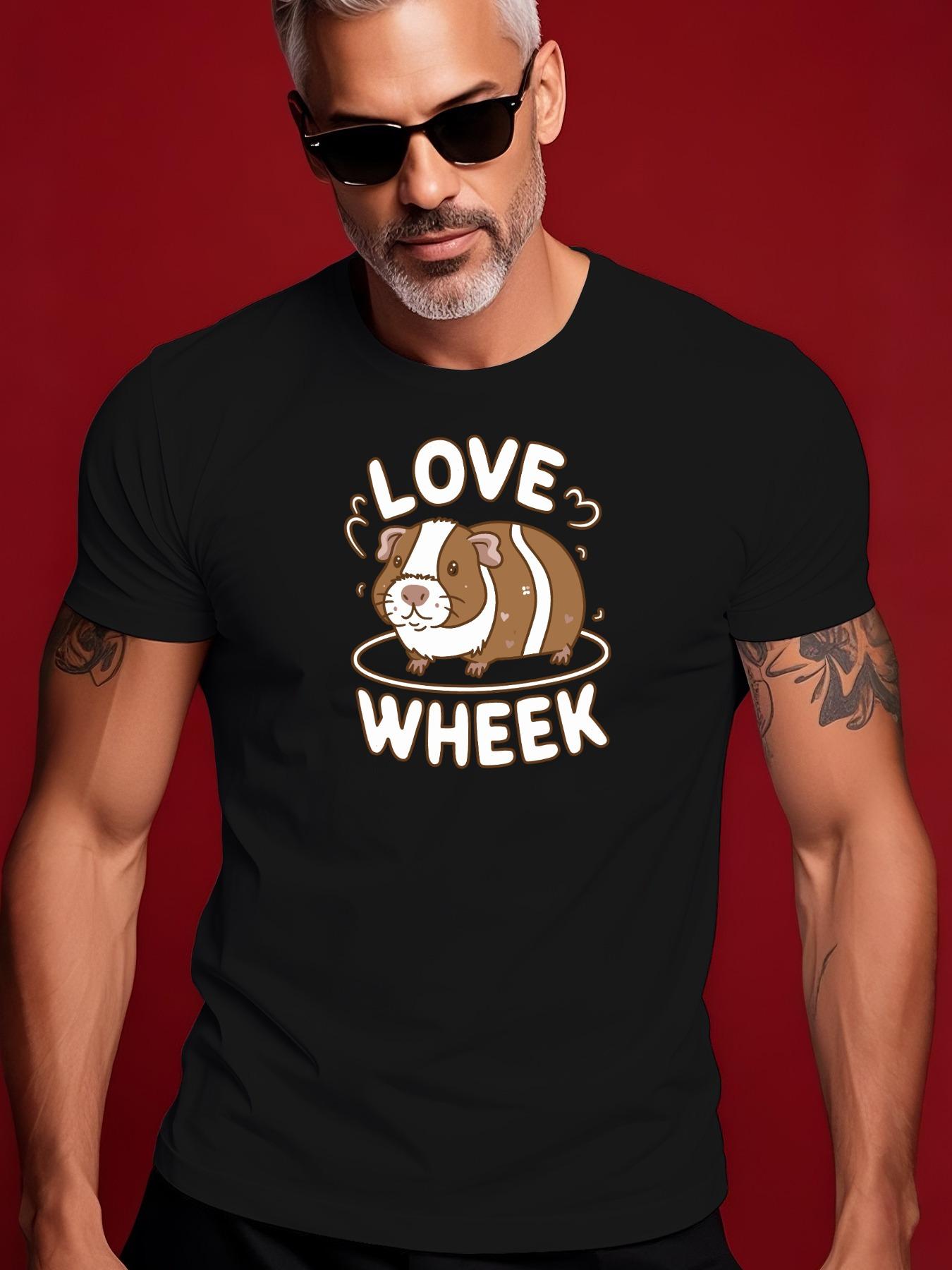 LOVE WHEEK Graphic Casual Tshirt - Summer Short Sleeve Ro... XL