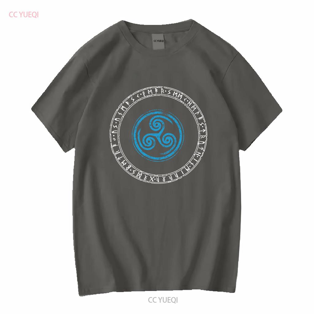 Hellblade Senuas Sacrifice Runes And Triskelion Unisexs Size Small Xxl T Shirt Long Or Short Sleeves Vintage Washed Graphic