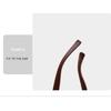 Classic Imitation Wood Grain Square Sunglasse Fashion Retro Wood-like Grain Rice Nail Sunglasses UV Protection Outdoor Sunshade Eyeglasses