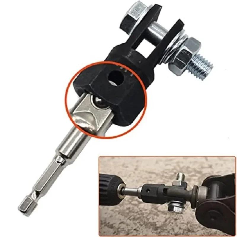 Scissor Jack Adapter 1/2 Inch Chrome Vanadium Steel Adapter Wrench Tool Automotive Jack Drill Adapters for Impact Drills Socket
