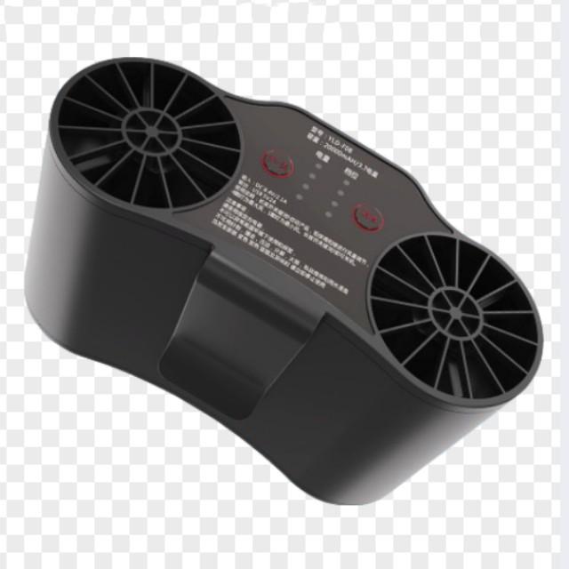 Rechargeable Camping Fans Clip on Waist Wearable Plastic Design with Big Capacity Battery Outdoor Household Use