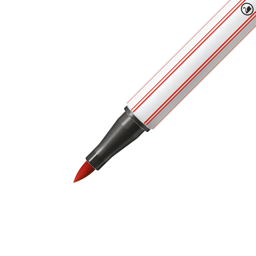 STABILO Pen 68 Water-Based Brush, 6-Color Set, 568-06-11