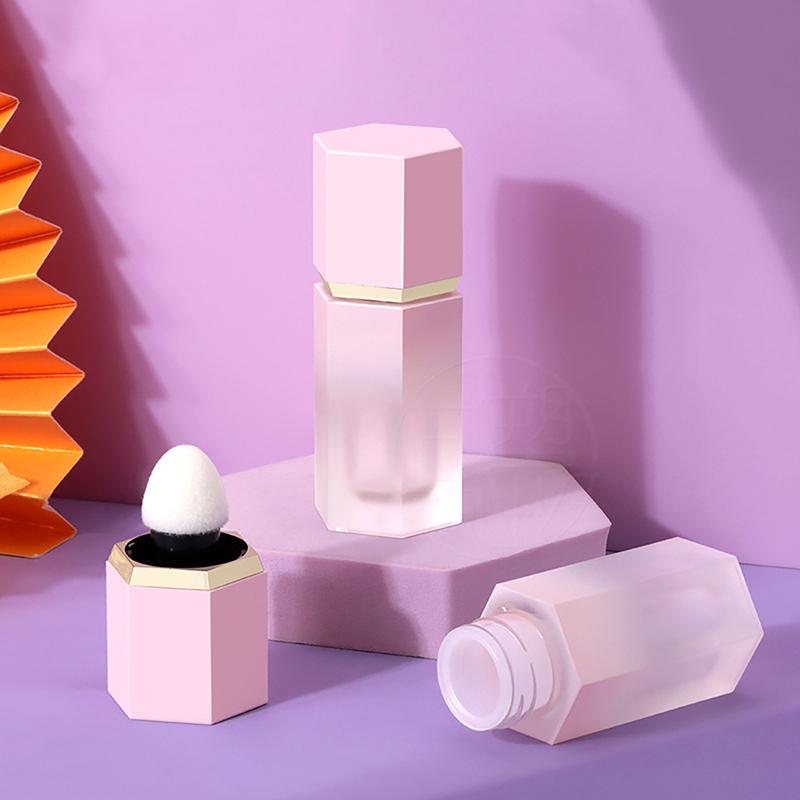 7Ml Plastic Lip Gloss Tubes Diy Lipstick Tubes Refillable Empty Cosmetic Container Travel Essentials Gradient Pink Makeup Tool
