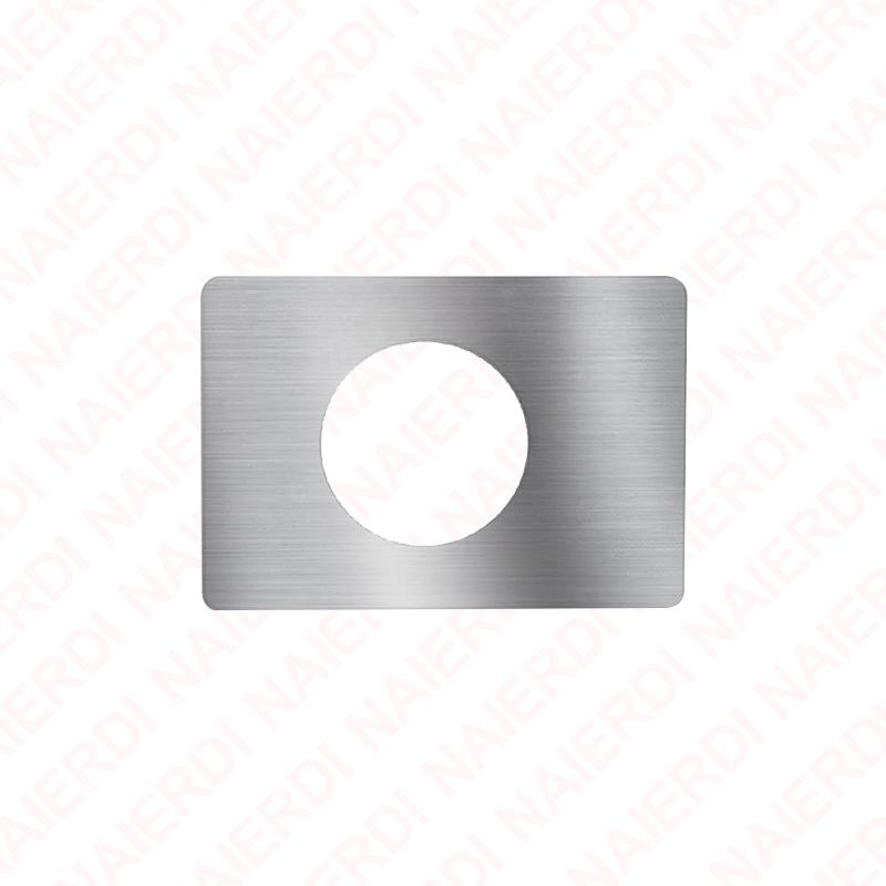 

NAIERDI 1/2/4/8 PCS Door Reinforcement Plate,Stainless Steel Door Lock Repair kit,Door Handle Hole Reinforcer Door Hardware