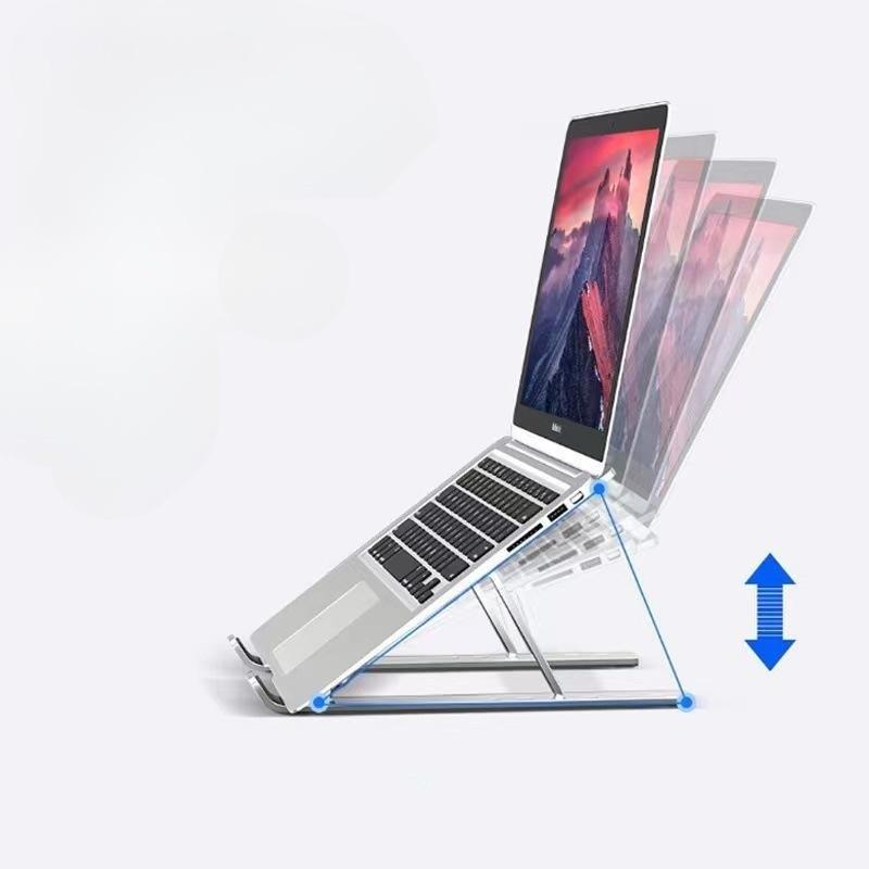 Adjustable Laptop Stand Riser Foldable Portable Ventilated Cooling Notebook Mount Computer Stand