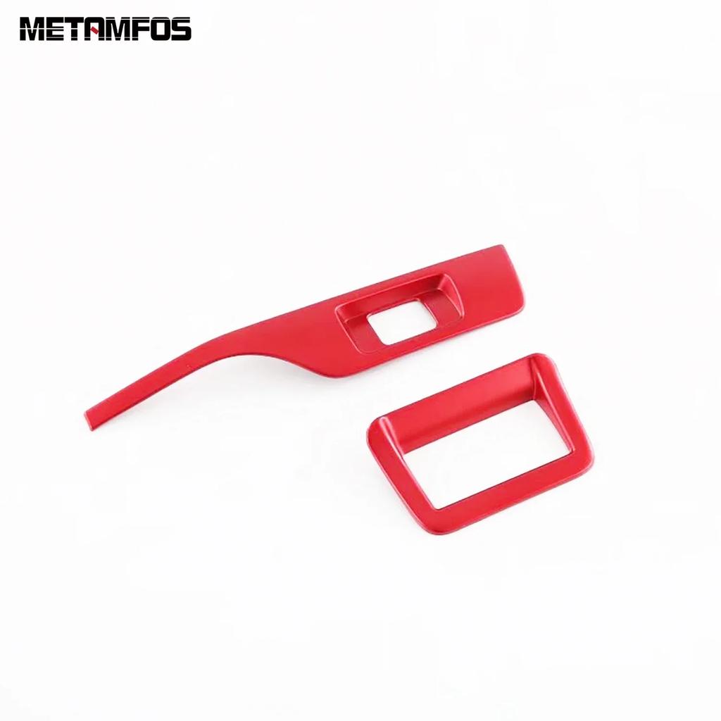 For Honda Civic 11th Gen -2024 2025 Integra -2025 Carbon Fiber Head Light Lamp Switch Button Trim Interior Accessories