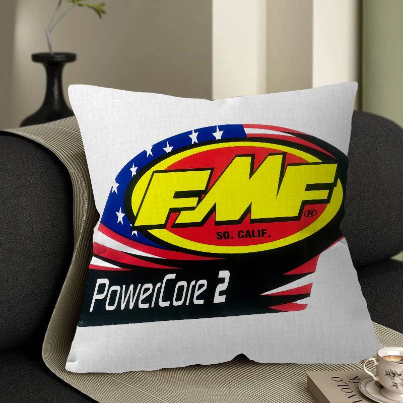 Fmf Racing Logo Pillow Gift Home Office Decoration Bedroom Sofa Car Cushion Cover Case 45X45