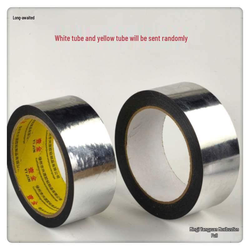 

Sunscreen Insulation & Sound-Dampening Aluminum Foil Tape Aluminized Tape 4cm x 30m [1 Roll]
