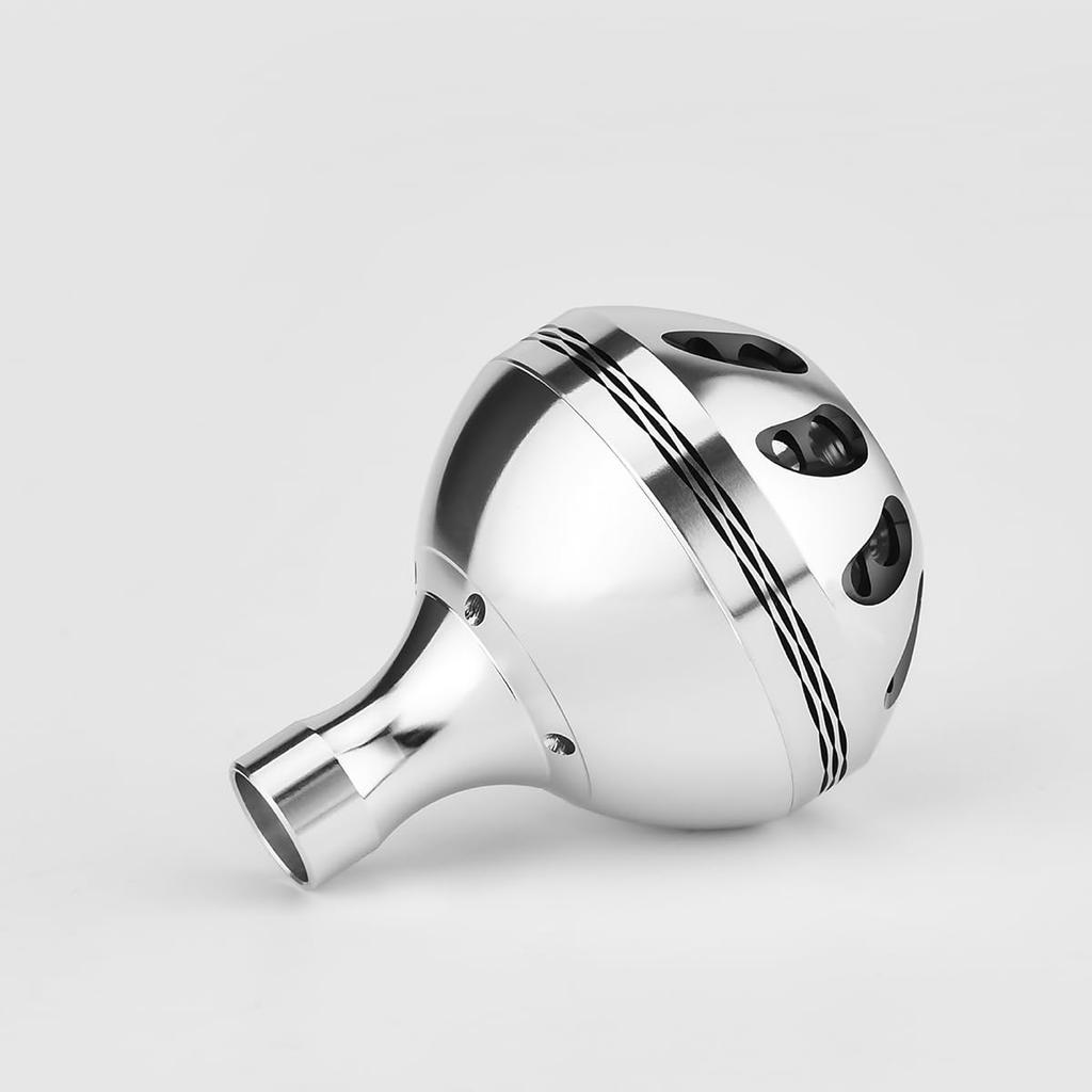 Gomexus Power Reel Handle Knob for Shimano Type 20 Stradic SW 5000XG 13 Biomaster SW 6000 Aluminum Alloy 45mm Knob for Spinning Reels Sea Fishing