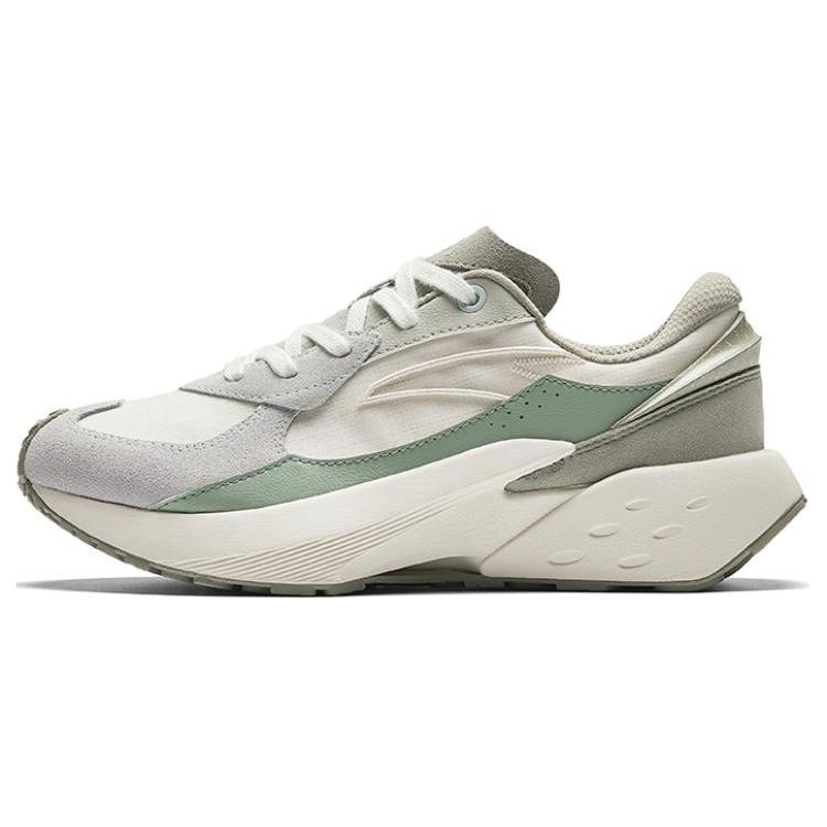 

Anta Rock Sugar 4 Low top Cushioning, Wear Resistant Casual Shoes Women s White Cyan Gray Green 922428802-6 35.5