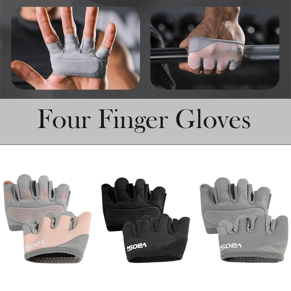 Breathable Anti-callus Gloves Lightweight Sports Fitness Gloves Half-finger Gloves Female Male