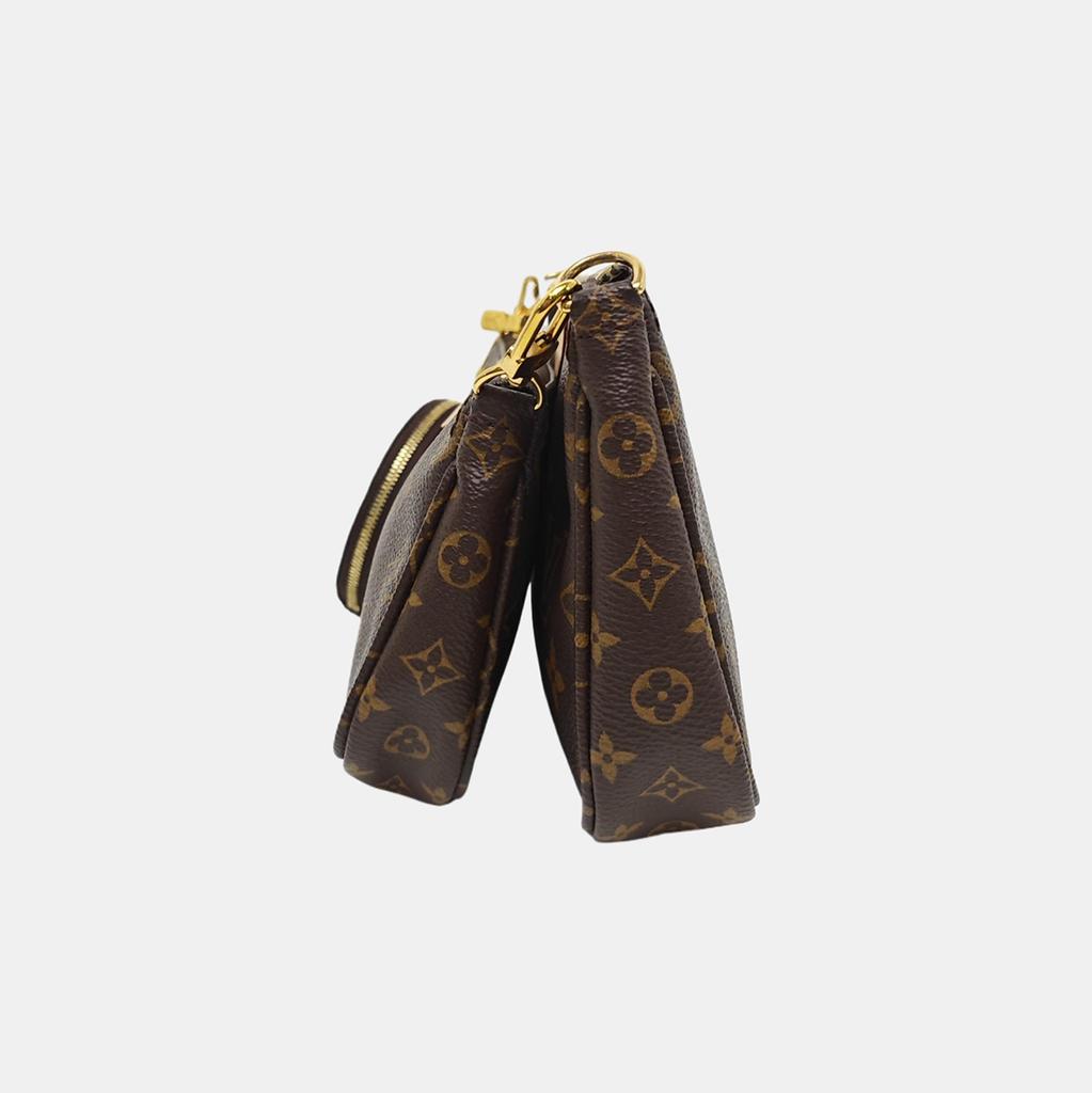 [Pre-Owned] Multi Pochette Accessoires Chain Monogram Five-In-One Combination Bag Coated Canvas Leather Mahjong Bag Underarm Hand - Very Good #1MUXL9K