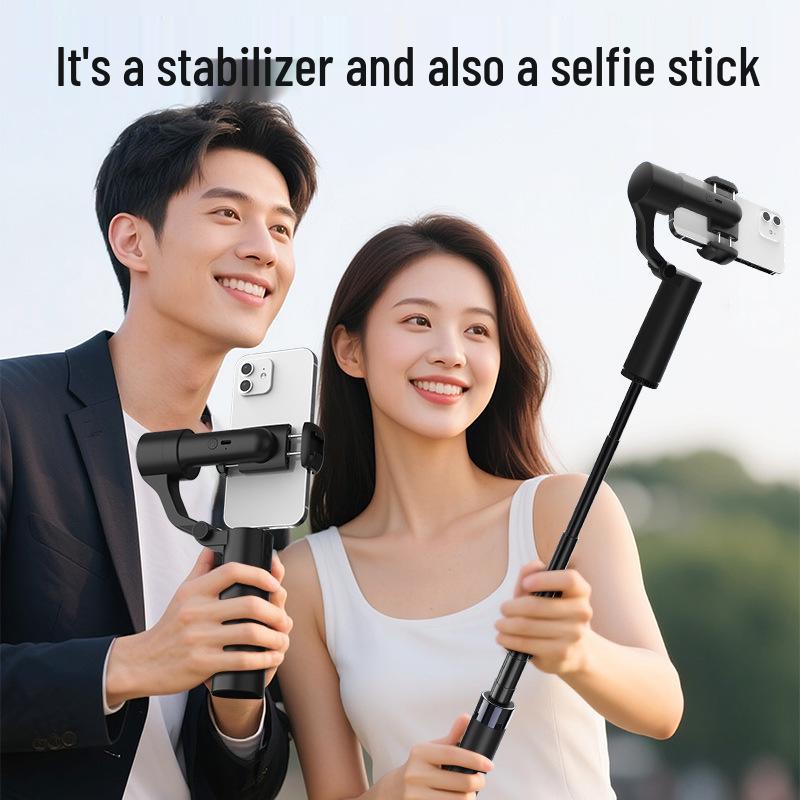 Q18 Two-Axis Handheld Gimbal: 360° Intelligent Mobile Phone Stabilization and Follow-Shot Bracket