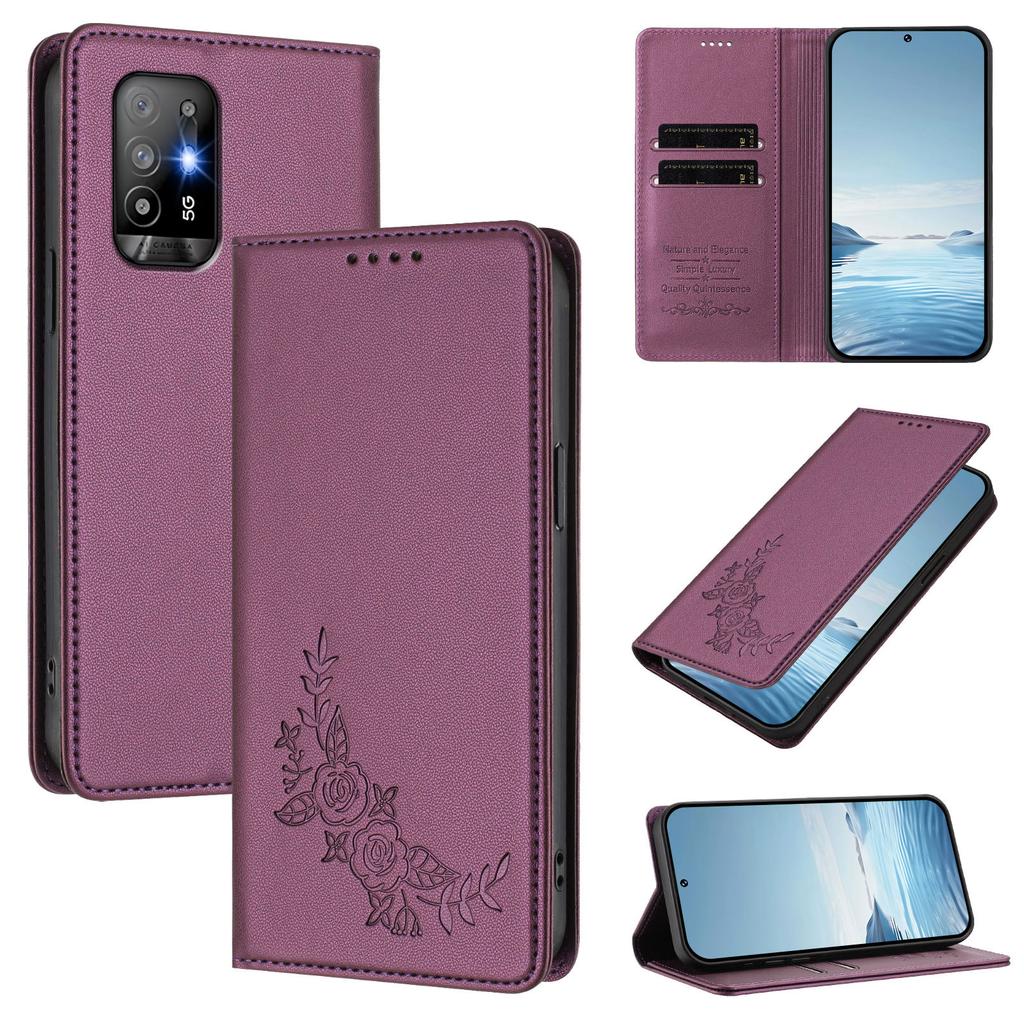 Luxury Flip Leather Case For OPPO A98 A86 A95 A94 A93 A92 A80 A79 Magnetic Shockproof Full Protective Phone Cover