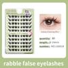 Segmented L Curl False Eyelashes Large Capacity Eyelashes Extensions  Women