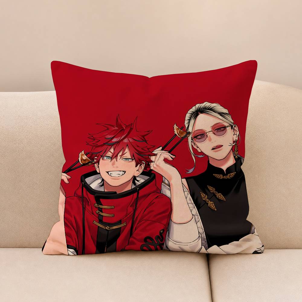 GGokurakugai TTao Pillow Case for Sofa Living Room Home office Decor Protective Cover