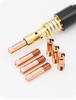 15AK Euro Style Copper-Plated Contact Tip for Gas/No-Gas MIG Welders