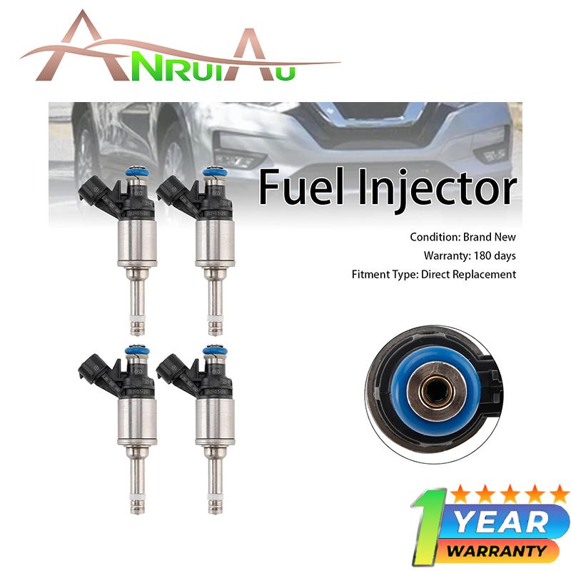 NEW 4PCS  Fuel Injectors 16600-1VA0A 16600-1KC0A Compatible with Nissan Juke Rogue 1.6L 2.0L 2011-