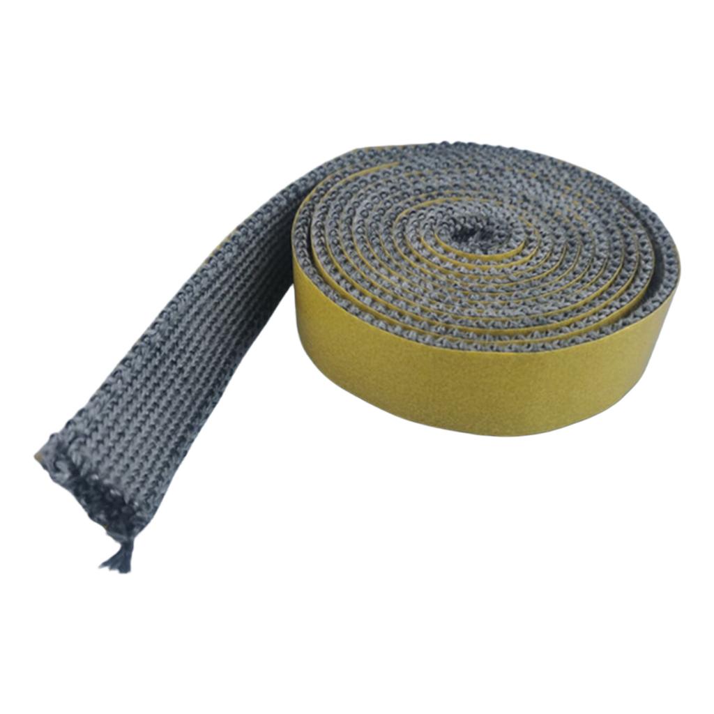 Fireplaces Sealing Rope Door Seal Fire Rope Wood Stove Replacement Gasket for Fireplaces and Wood Stove Doors Enduring