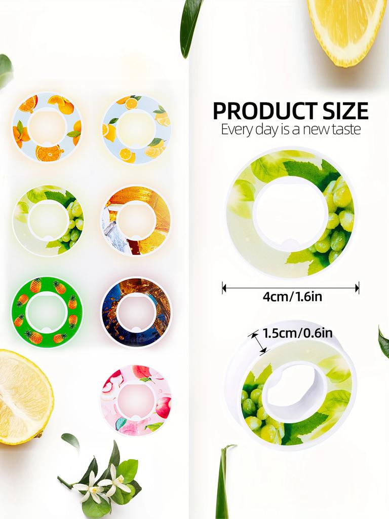 1pc Scented Pods Round Flavoring Pods Air Scent Fruit Flavour Pods 0 Sugar Up Sports Water Bottle Air Flavor Pods Drinking Bottl