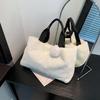 Chic And Stylish Plush Tote Bag For Women Perfect For Fall And Winter Fashion
