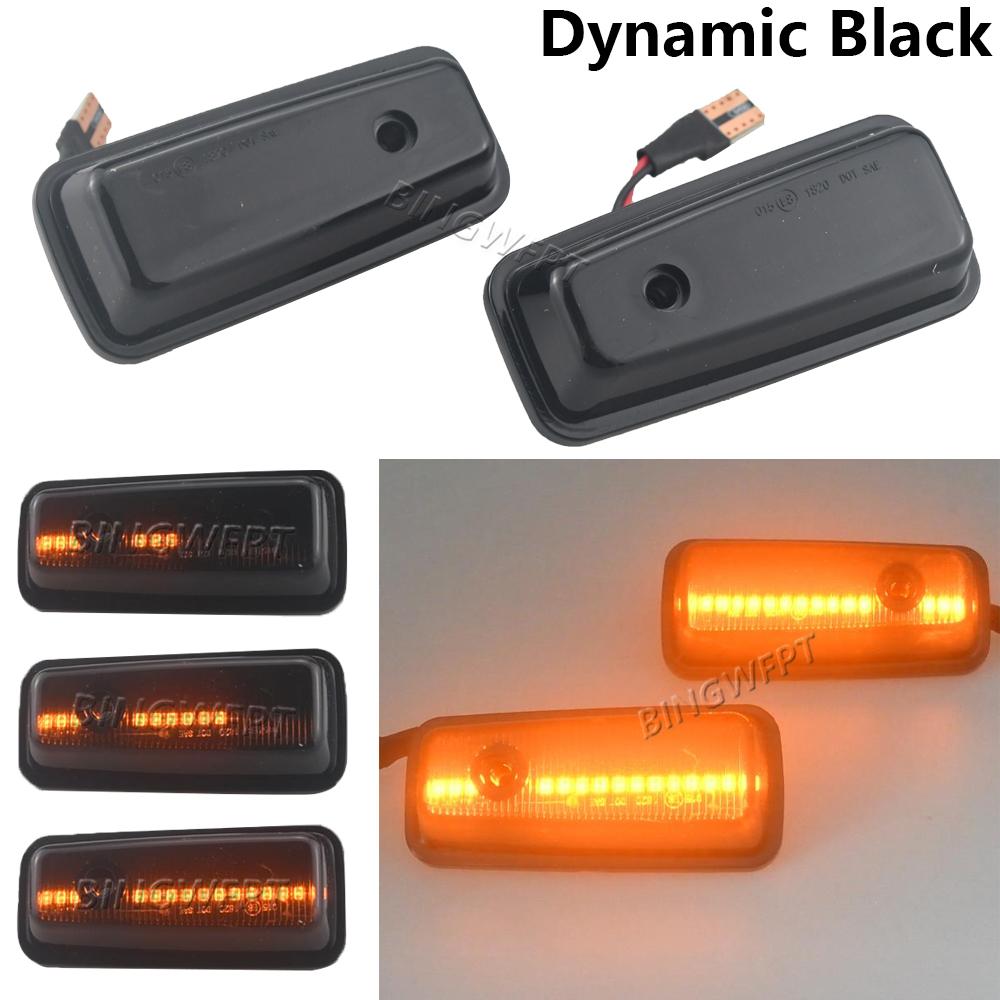 New Turn Signal Light For Mercedes Benz G Class W463 W461 G500 G550 G55 G63 G65 1986-2002 LED Dynamic Side Marker Repeater