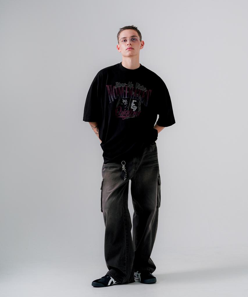 Ezcaton [Set] Rematch + Nominees Pigment Short Sleeve T-Shirt (Kmst6781+Shst6789) (A Type)