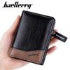 LTG Mini Wallet, Short Wallet, Bifold Wallet, Men's and Women's Wallet, 7987558, Gift, Father's Day, Mother's Day, Small Gift, Birthday Gift (Brown)