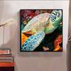 New Arrival 5D DIY Full Circle Diamond Painting "Turtle" Embroidery Cross Stitch Home Decor Gift