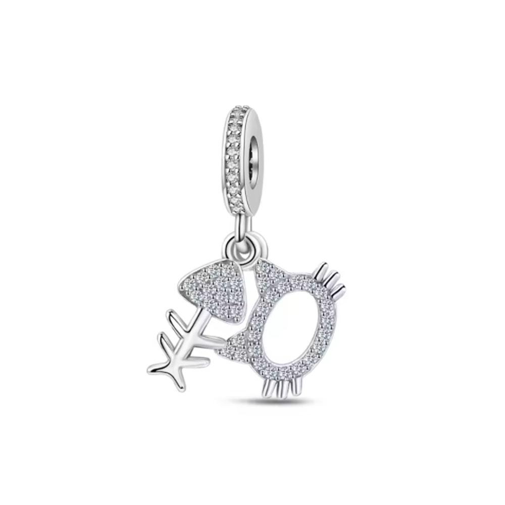 New Copper Dream Star Bear Charms Fish&Boat Beads Fit Original Bracelet Diy Gift Women