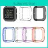 Slanke Fitbit Versa2 Transparante TPU Beschermhoes Lichtgewicht Zachte Schaal