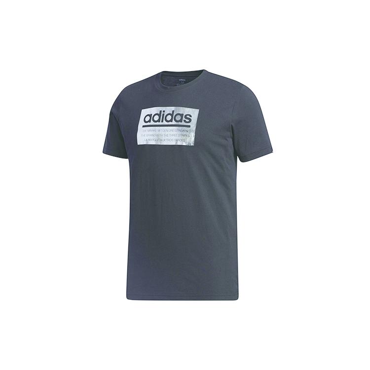 Adidas T Shirts Men's Black Crew Neck Moderate Straight Fit FM6254