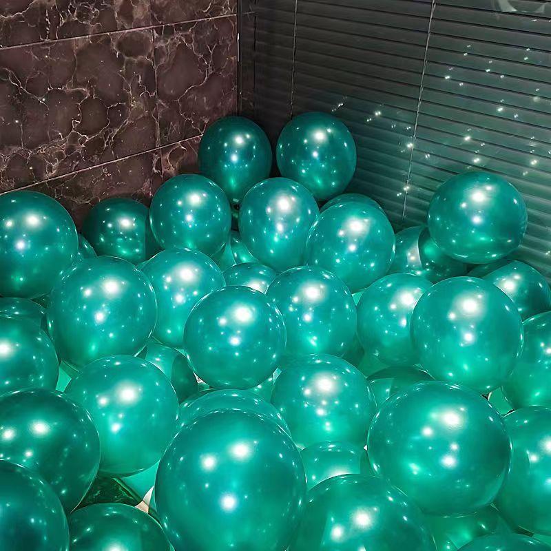 Zahušťuje 10050kslot Narozeninové Balónky Perlový Latex Cukrová Barva Kulaté Balónky Svatba Párty Dekorace Balónky Dětské Hračky