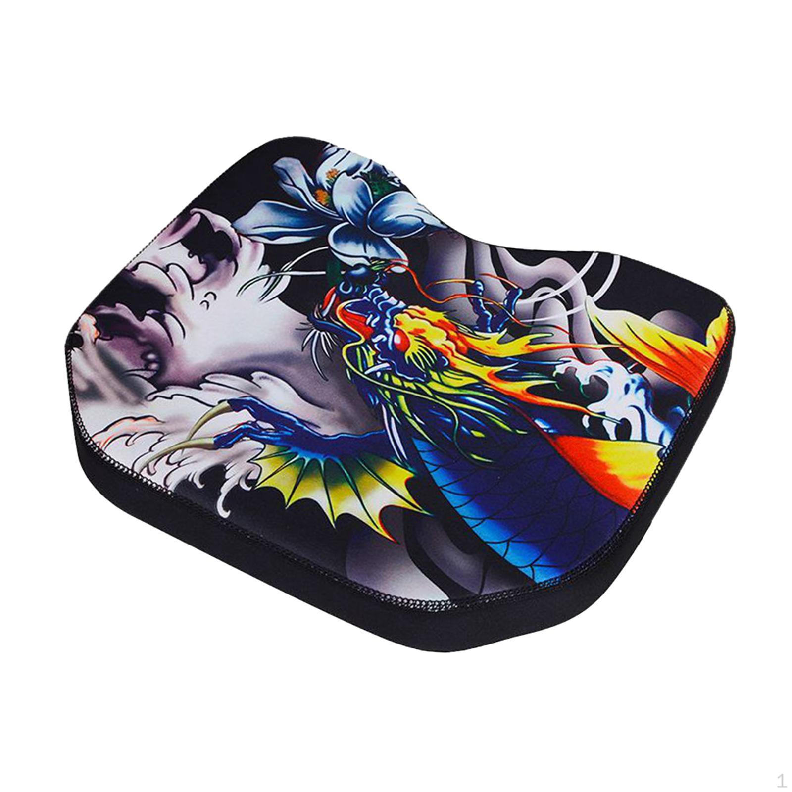 

Подушка для сиденья каяка Каноэ Дышащая с четырьмя присосками Коврик для гребной лодки Рыбалка black dragon L