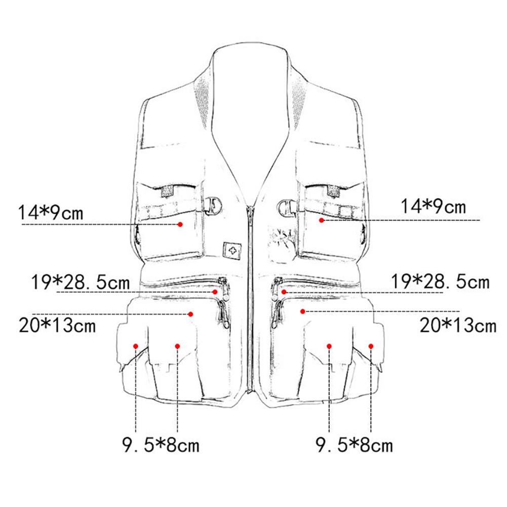 Women Men Fishing Vest With Breathable Mesh, Vest With Pockets Adjustable Size Trout Fishing Vest, Small Fishing Vest For Outdoor Fishing Hiking